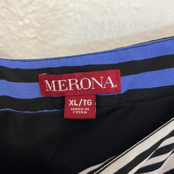 Merona woman’s multicolored striped dress XL - Picture 6 of 12